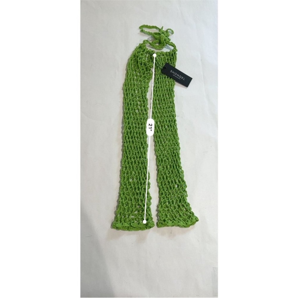 NWT Shondel Seychelles Sarong and Gloves Set in Lime Green - Picture 6 of 6
